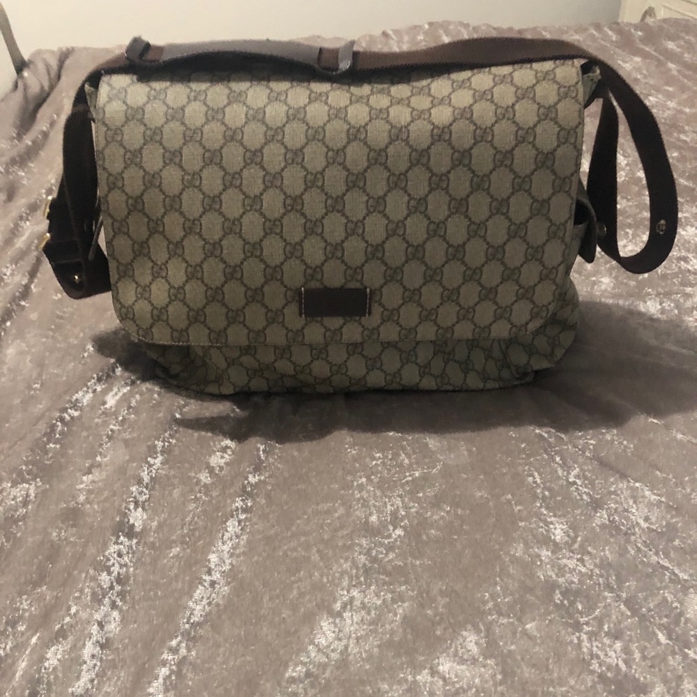 Gucci diaper bag